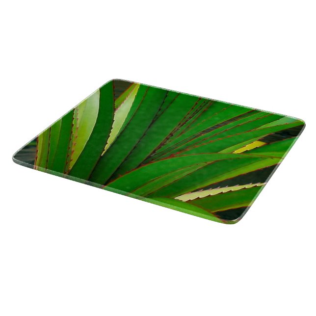 Screw Pine Closeup Cutting Board (Corner)