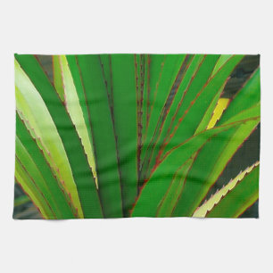 Screw Pine Closeup Kitchen Towel