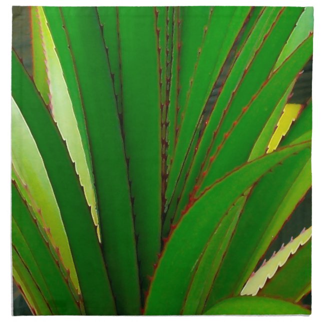 Screw Pine Closeup Napkin (Front)