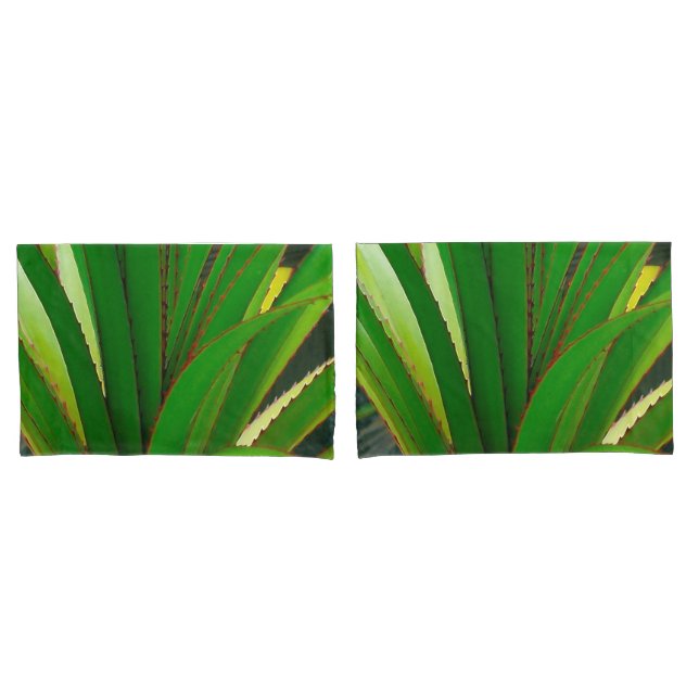 Screw Pine Closeup Pillow Case (Front-Set)
