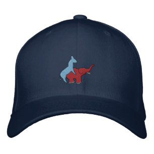 Screw Republicans Logo Embroidered Baseball Cap