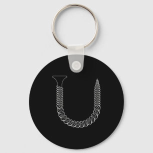 Screw Shaped U - Funny Tool Insul  Keychain