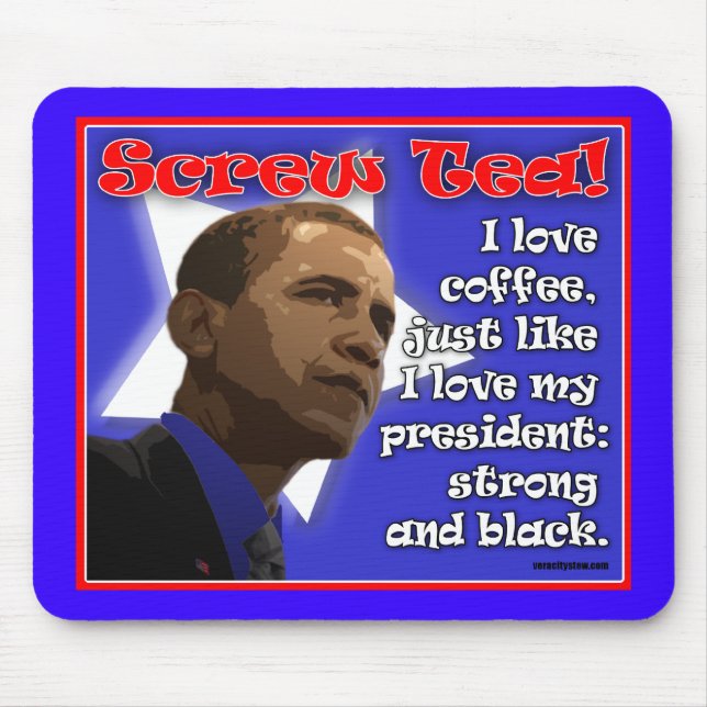 Screw Tea Mousepad (Front)