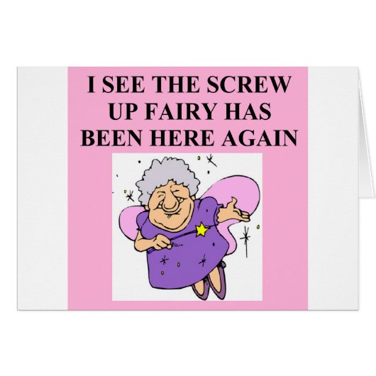 screw up fairy cards (Front Horizontal)
