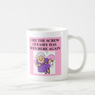 screw up fairy coffee mug