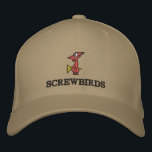SCREWBIRDS VS-33 BALL CAP<br><div class="desc">WORLD FAMOUS AND INTERNATIONALLY TRAVELED SCREWBIRDS OF AIRANTISUBMARINE SQUADRON 33</div>