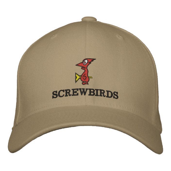 Screwbirds Vs 33 Ball Cap Zazzle Com
