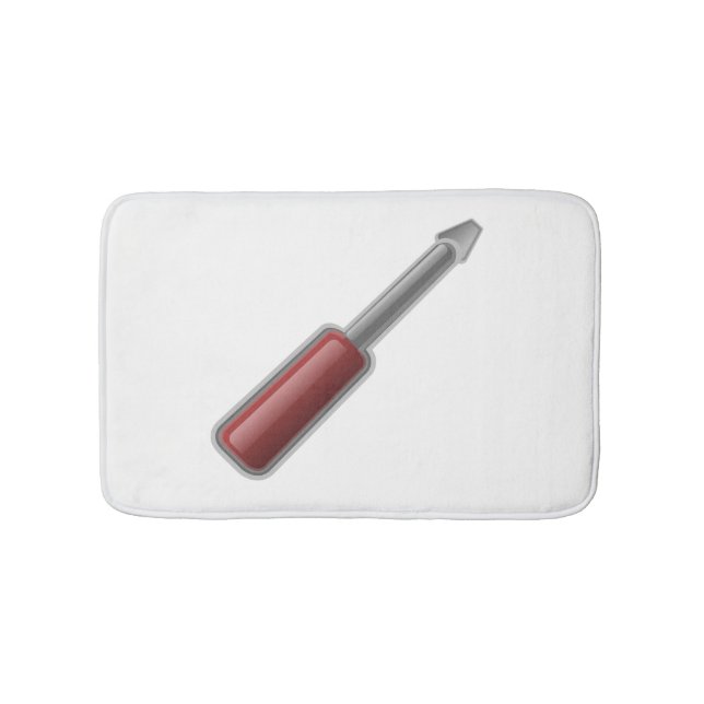 Screwdriver Bathroom Mat (Front)