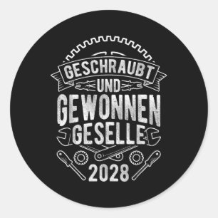 Screwed And Won 2028  Classic Round Sticker