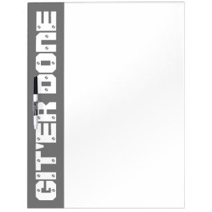 Screwed Git'er Done Work Shop Dry Erase Board