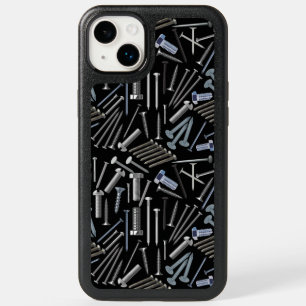 Screws and nails x4 Black BG OtterBox iPhone 14 Plus Case