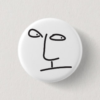scribbbleface pinback button
