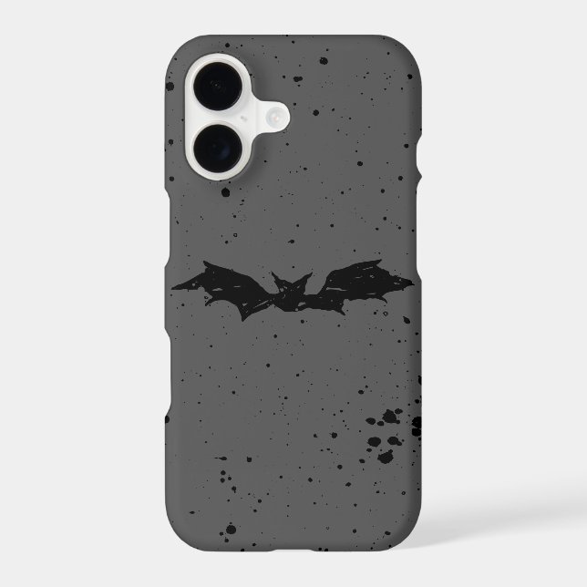 Scribble Bat Case-Mate iPhone Case (Back)