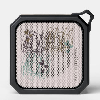 Scribble design - we are all a work in progress bluetooth speaker