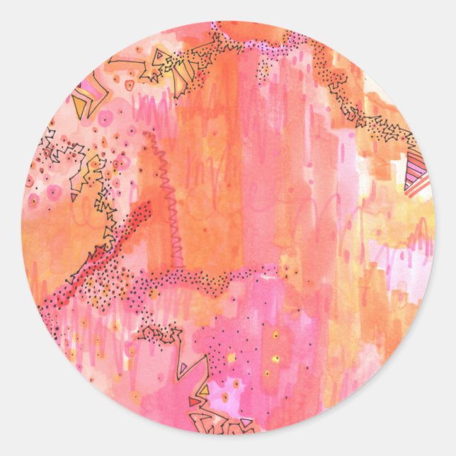 Scribble Doodle Stickers (Front)