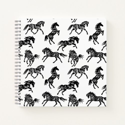 Scribble Horse Crazy Herd Design Notebook