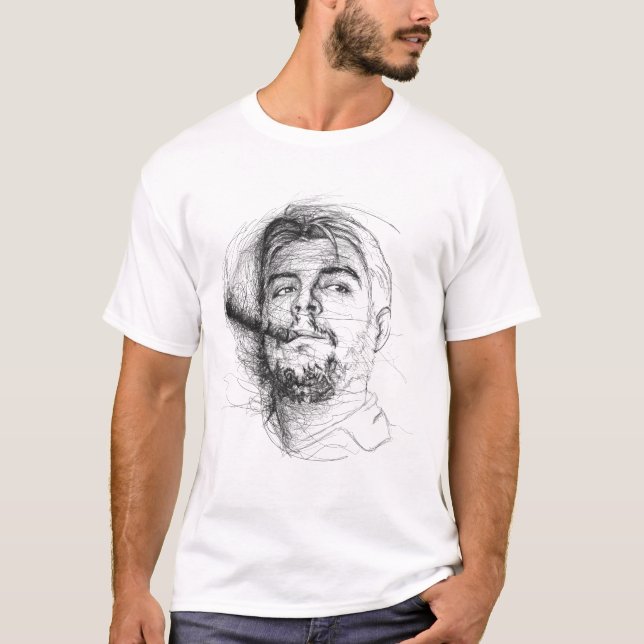 Scribble of Che Guevara T-Shirt (Front)