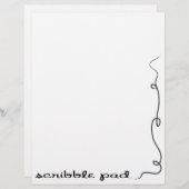 Scribble Pad (Front/Back)