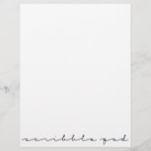 Scribble Pad (Front)