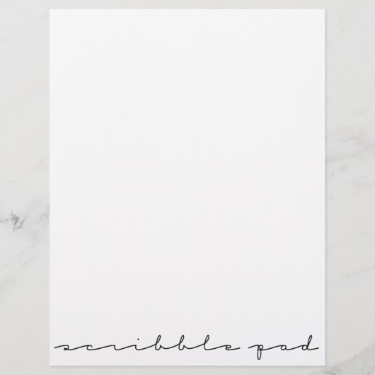 Scribble Pad (Front)