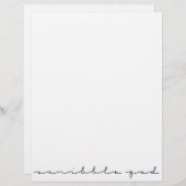 Scribble Pad (Front/Back)