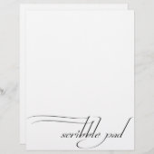 Scribble Pad (Front/Back)