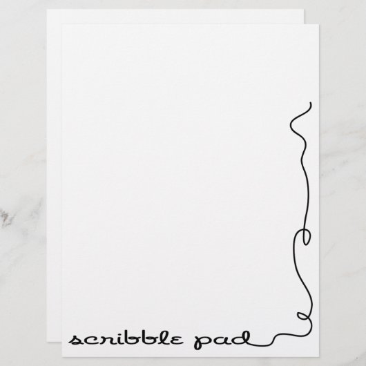 Scribble Pad (Front/Back)