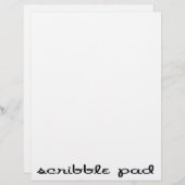 Scribble Pad (Front/Back)