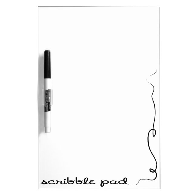 Scribble Pad Dry Erase Board (Front)