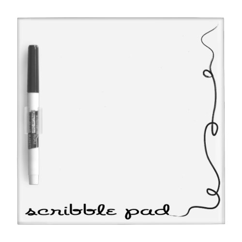 Scribble Pad Dry_Erase Board