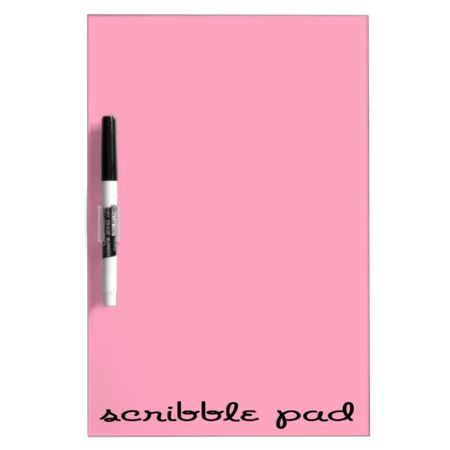 Scribble Pad Pink Dry_Erase Board