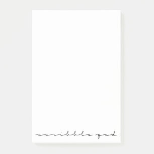 Scribble Pad Post-it Notes