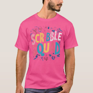 Scribble Squad Funny Sketching Fan Drawing Costume T-Shirt