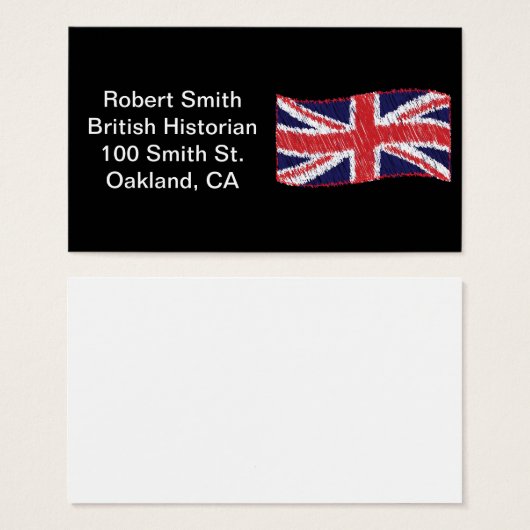 Scribbled Union Flag (Front & Back)