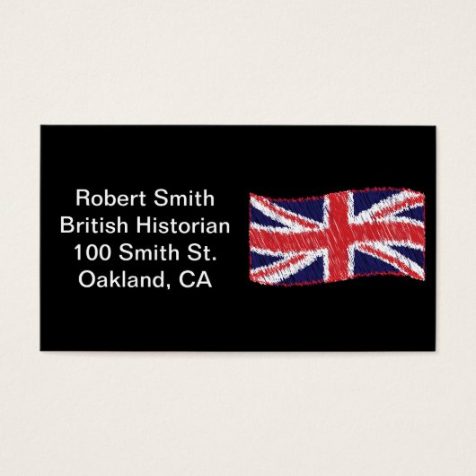 Scribbled Union Flag (Front)