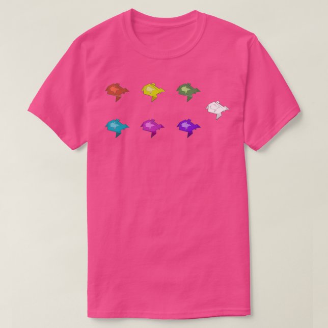 Scribblegami Frog Color Pack T-Shirt (Design Front)
