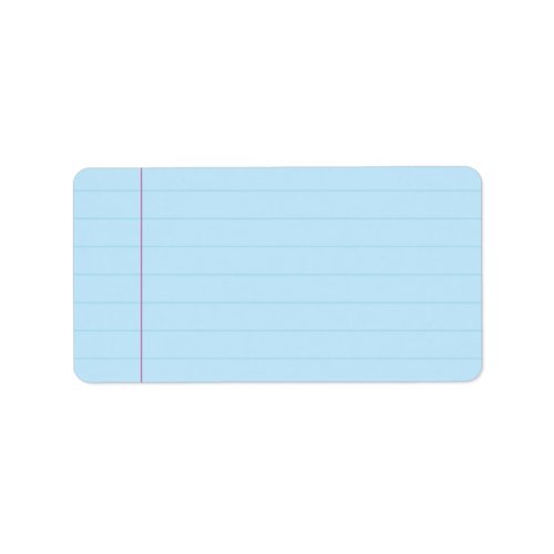 SCRIBBLES on NOTEPAPER Print Your Own Label