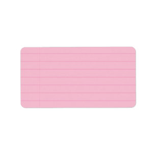 SCRIBBLES on NOTEPAPER Print Your Own Label