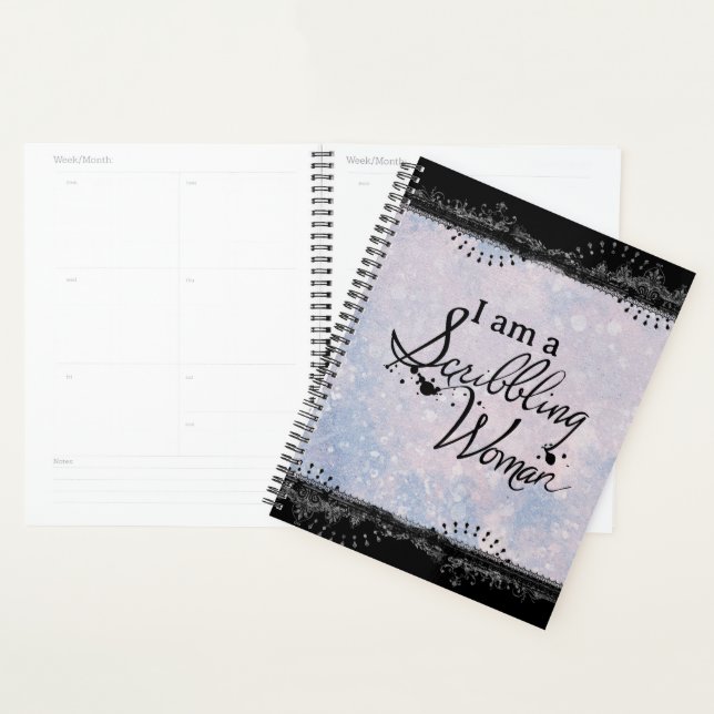 Scribbling Woman Planner (Display)