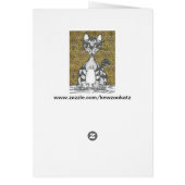 Scribby Cat 4 Cards (Back)