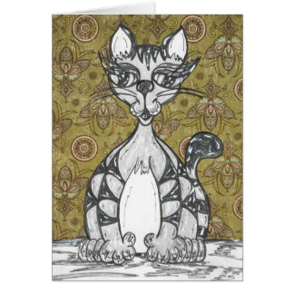 Scribby Cat 4 Cards