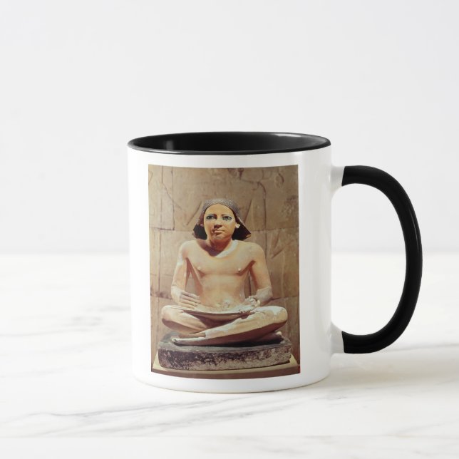 Scribe seated cross-legged mug (Right)