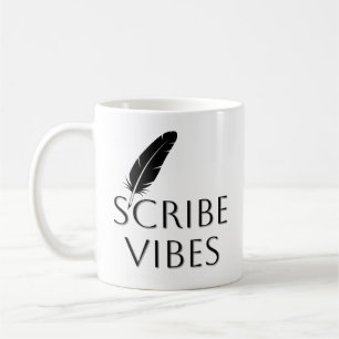 Scribe Vibes Author Writer Poet Coffee Mug