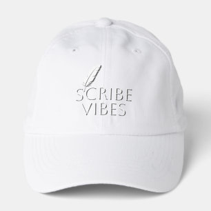 Scribe Vibes Writers Authors Poets Performance Cap