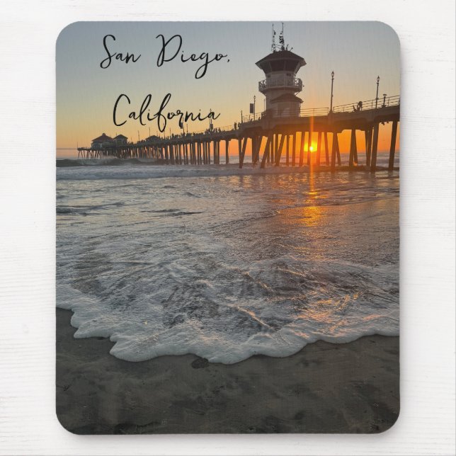 Scripps as the Sunsets Mouse Pad (Front)