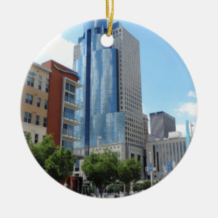Scripps Center in Cincinnati, Ohio Ceramic Ornament