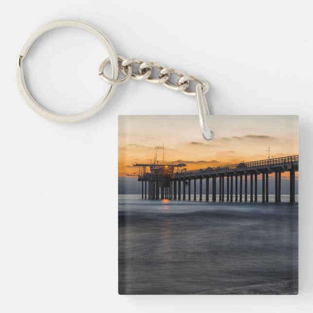 Scripps Pier Keychain (Front)