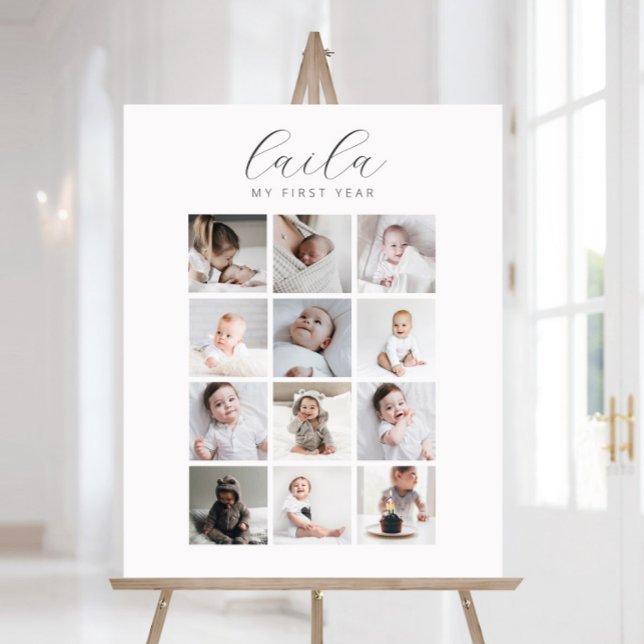 Script 1st Year 12 Photo Collage Foam Board (Creator Uploaded)