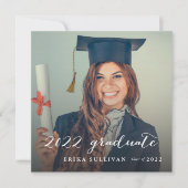 Script 2022 Graduation Photo Party Invitation (Front)