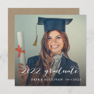 Script 2022 Graduation Photo Party Invitation